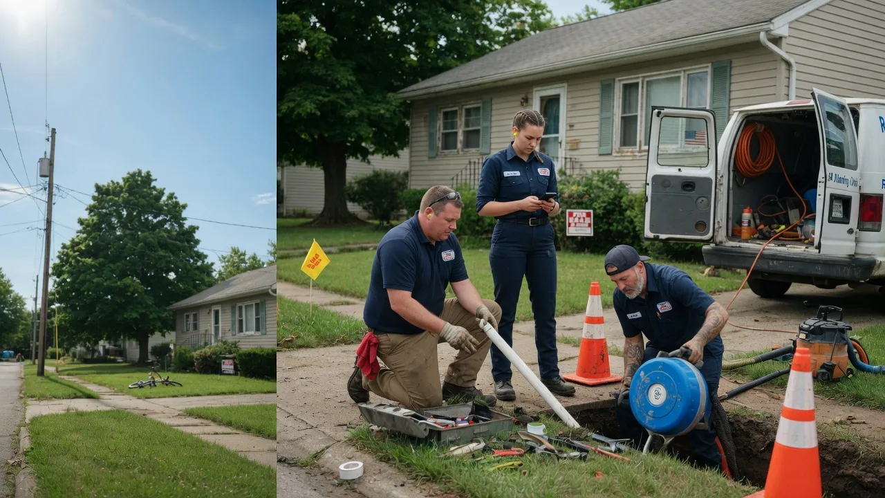 Sewer Line Repair in Wapella, IL near me
